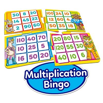 Times Tables Heroes Game Orchard Toys