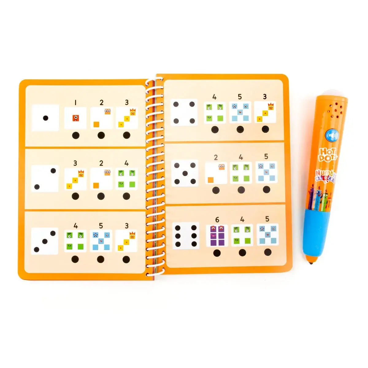 Hot Dots? Numberblocks? 1-10 Activity Book & Pen