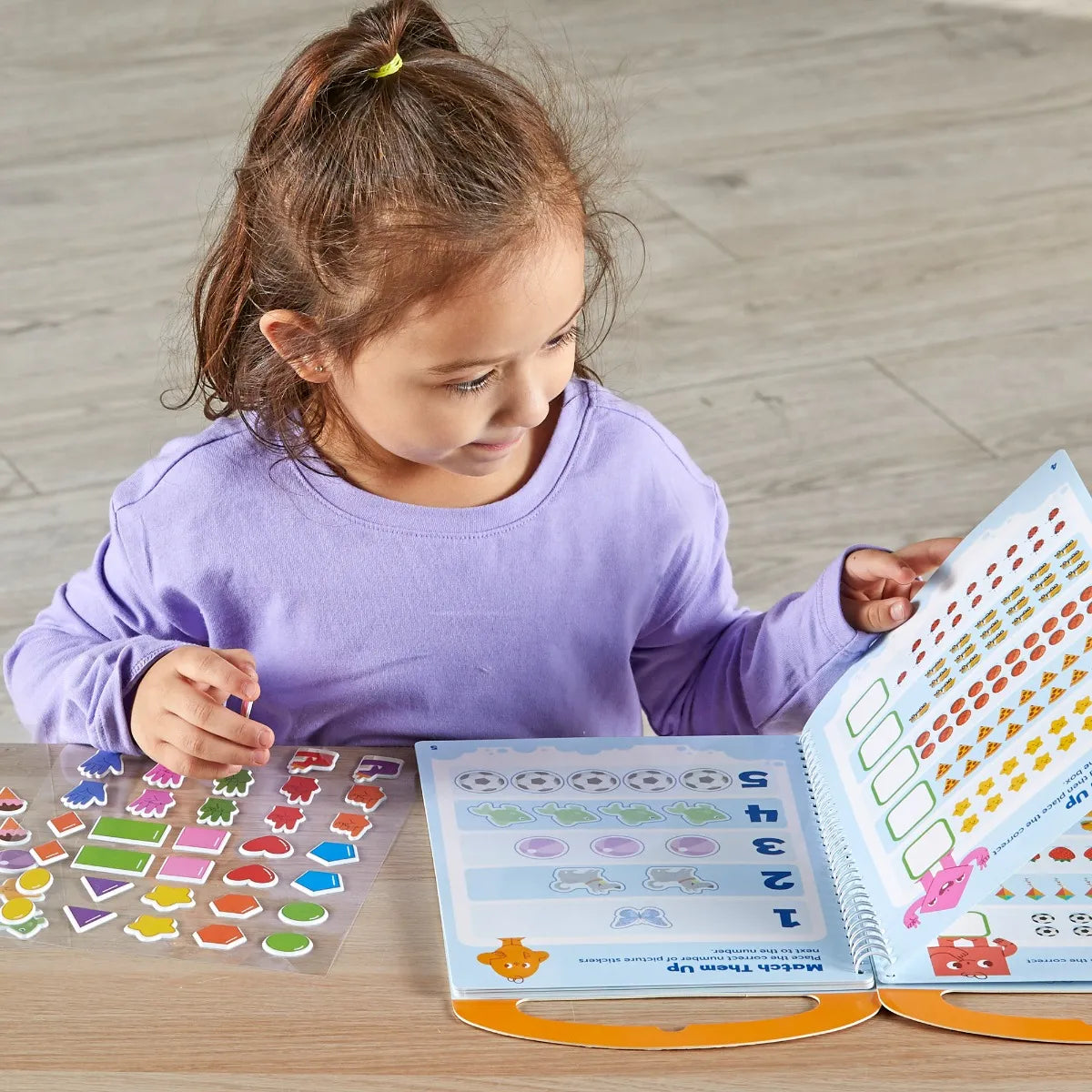 Skill Builders! Smart Stickers - Colours, Numbers & Shapes