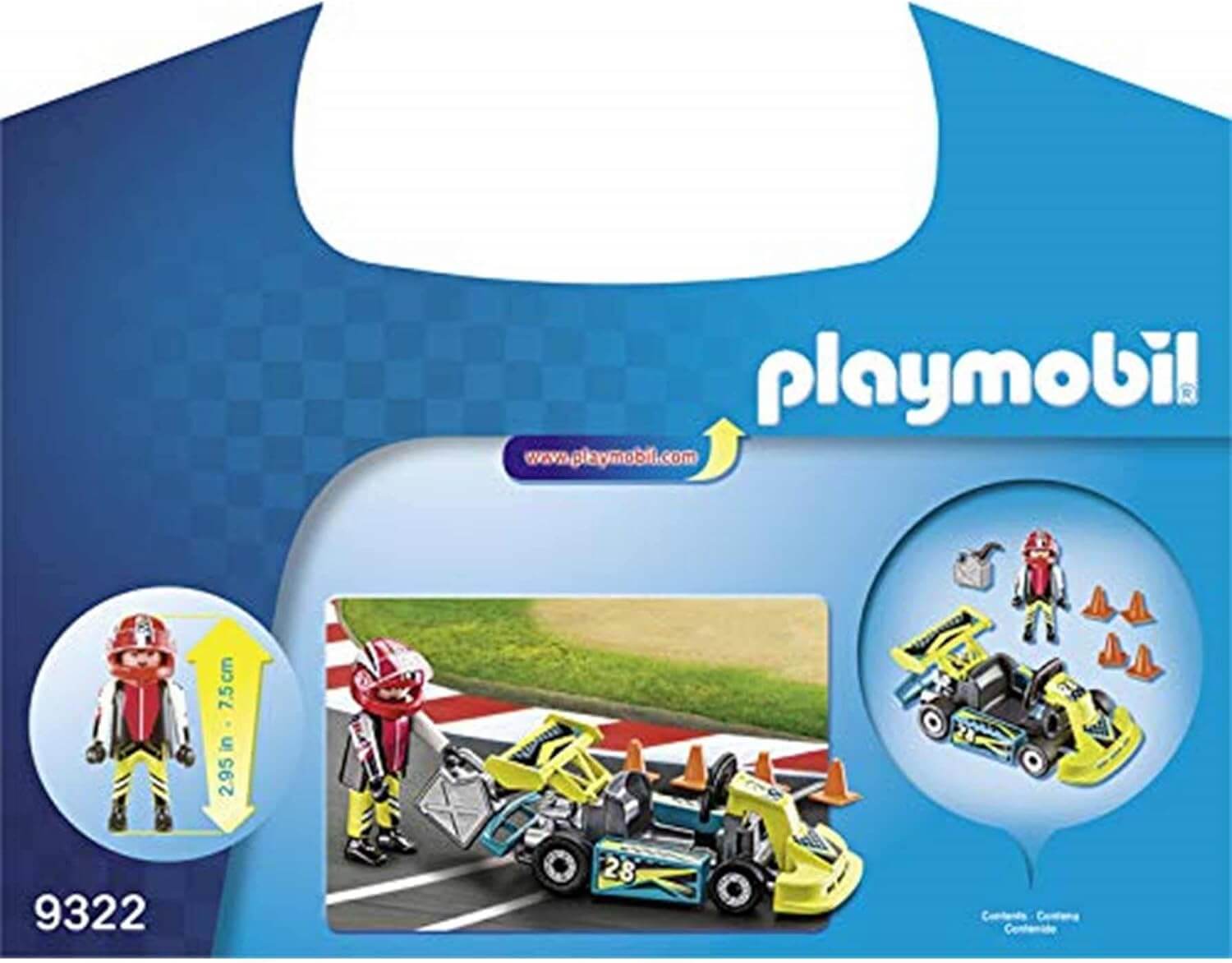 Go kart Racer carry Case