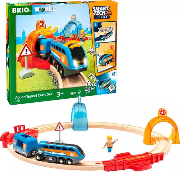 BRIO World Train Set Smart Tech Sound