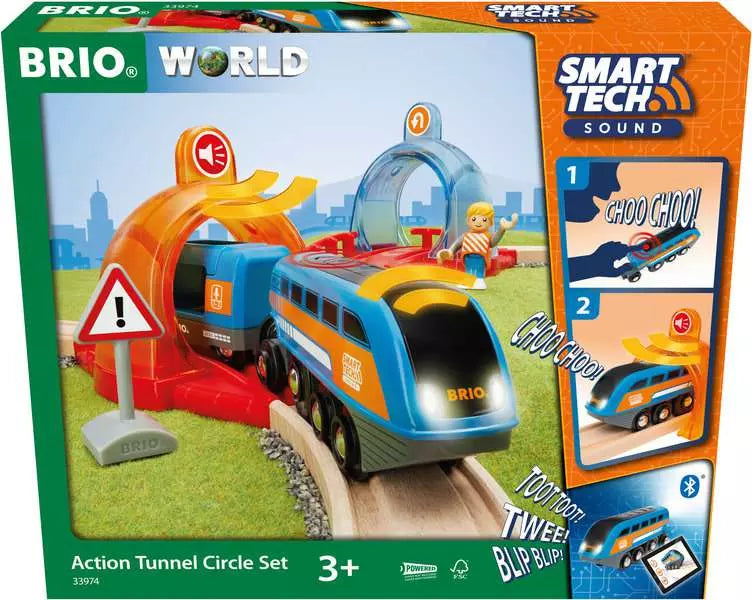 BRIO World Train Set Smart Tech Sound