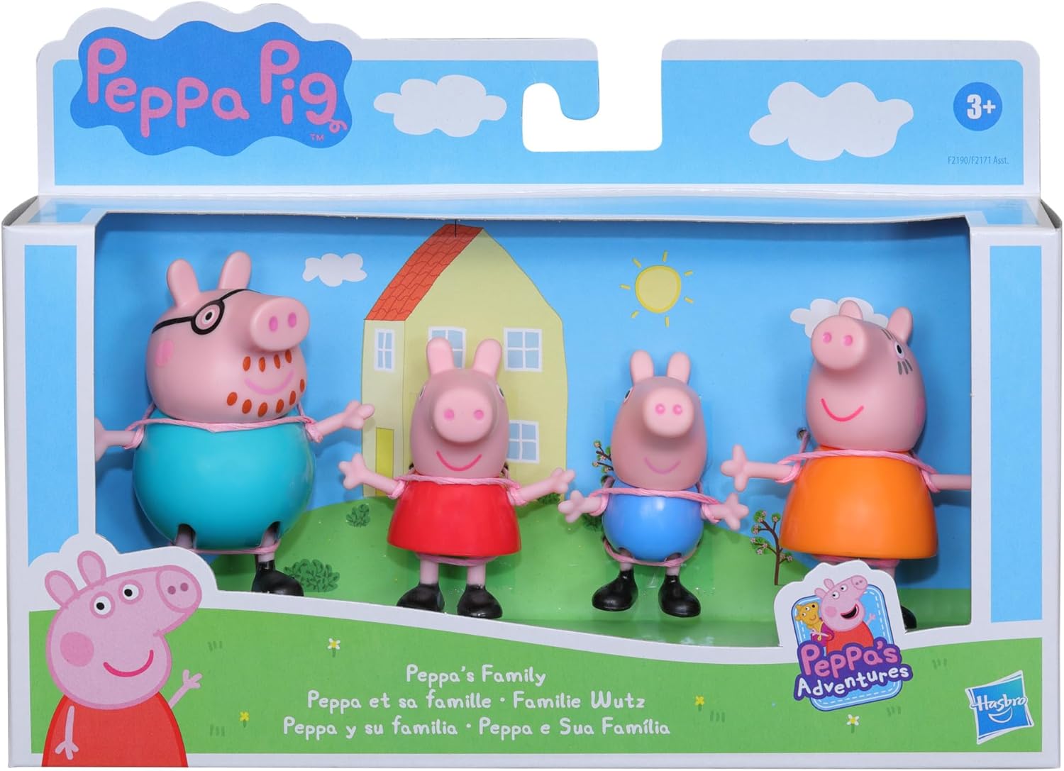 Peppa's Family 4 pack