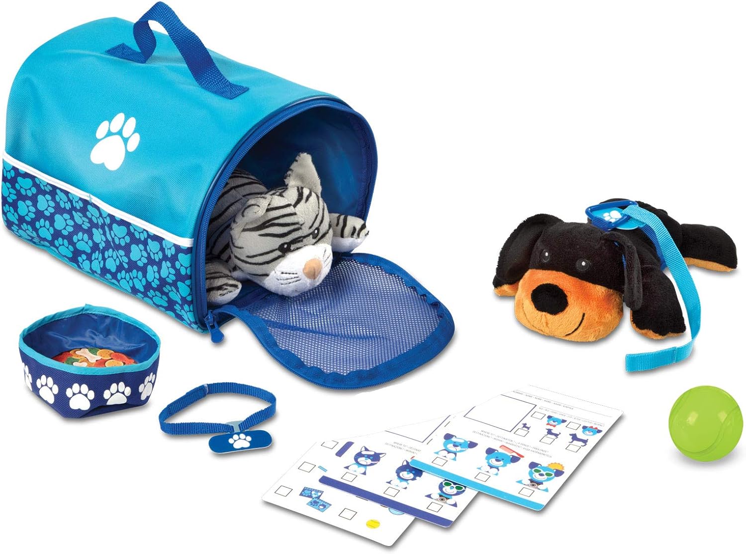 Melissa & Doug Tote & Tour Pet Travel Play Set