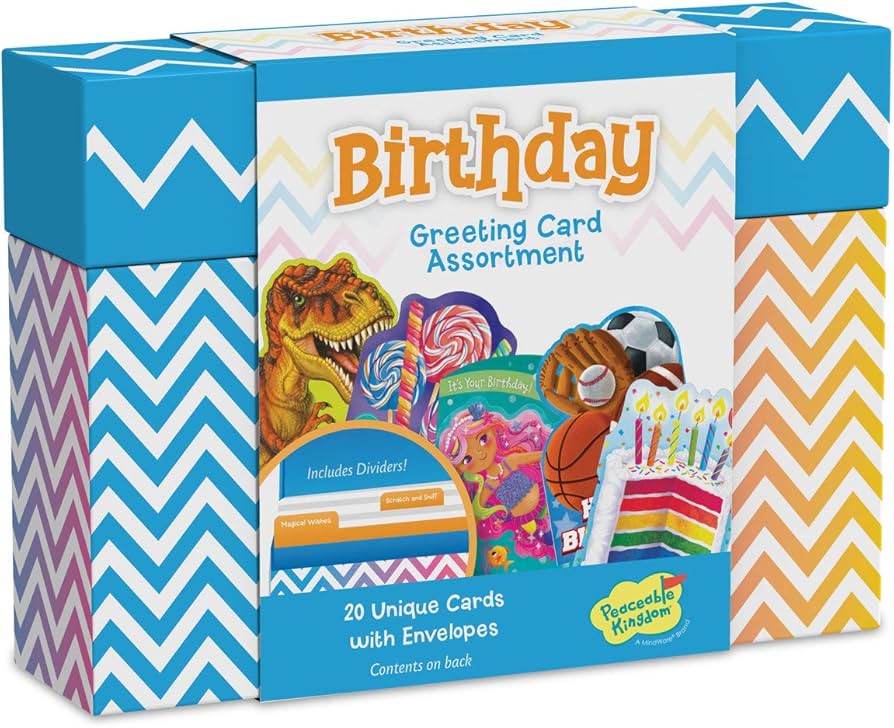 Birthday Card Assortment Box