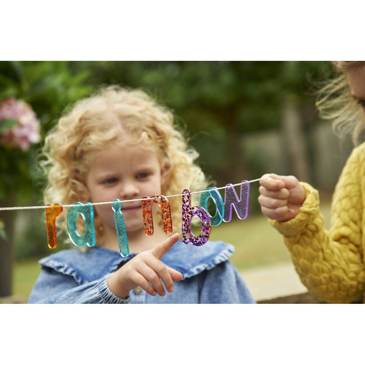 Rainbow Glitter Letters ? Pack of 26