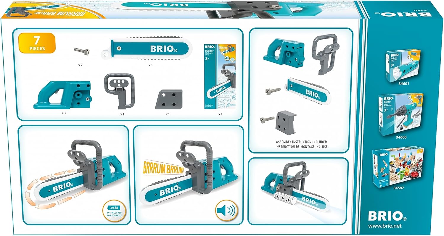 BRIO Builder Chainsaw Power Tool