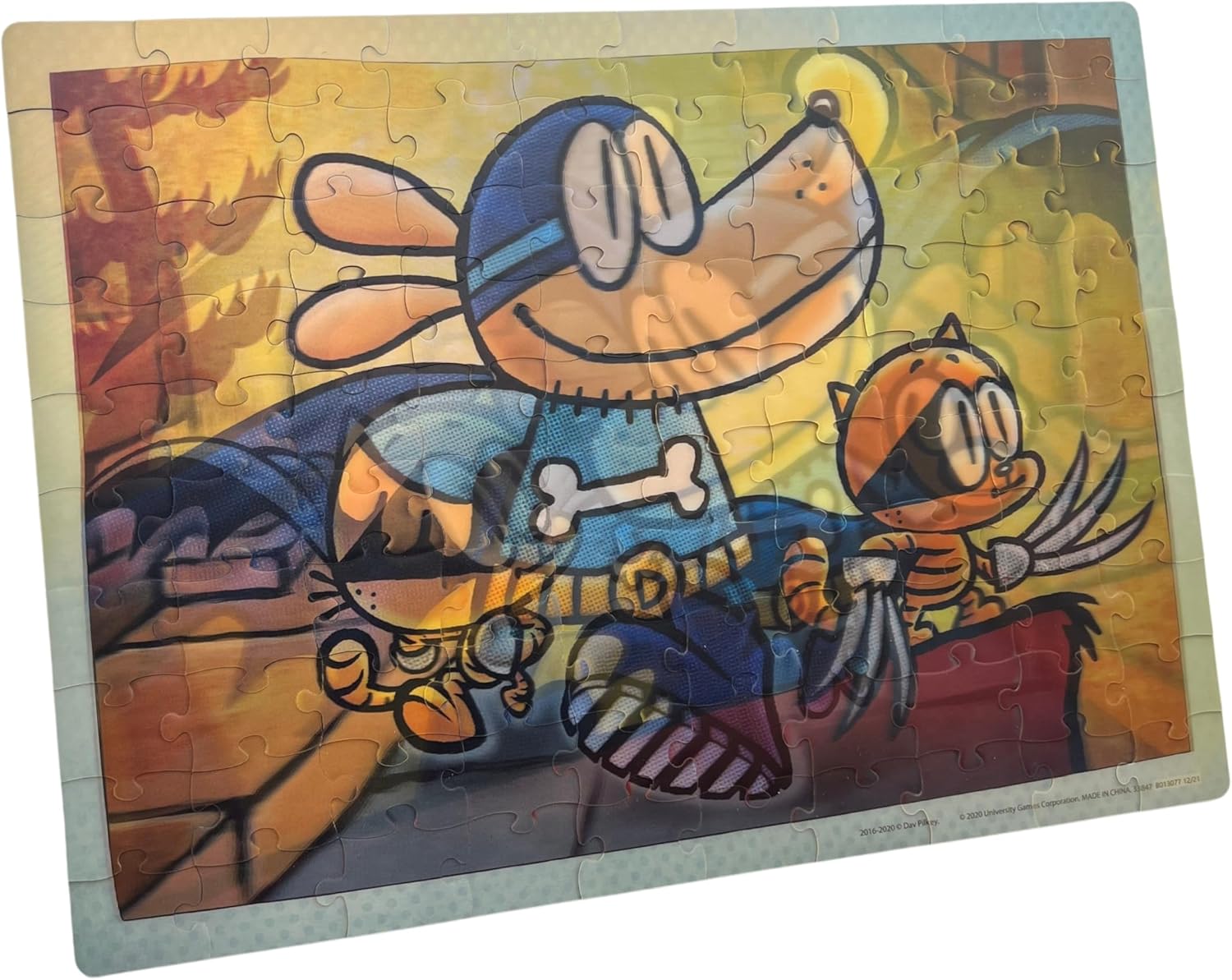 Dog Man 100pc Lenticular Puzzle