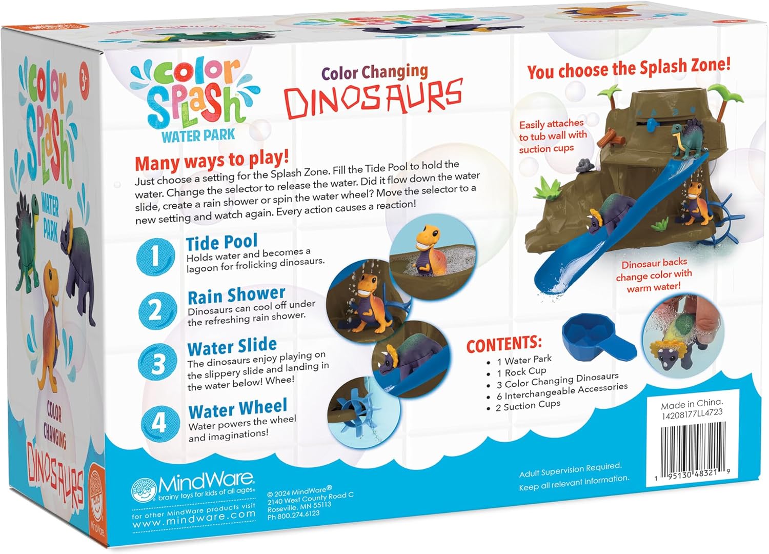 Dinosaur Colour Splash Water Park