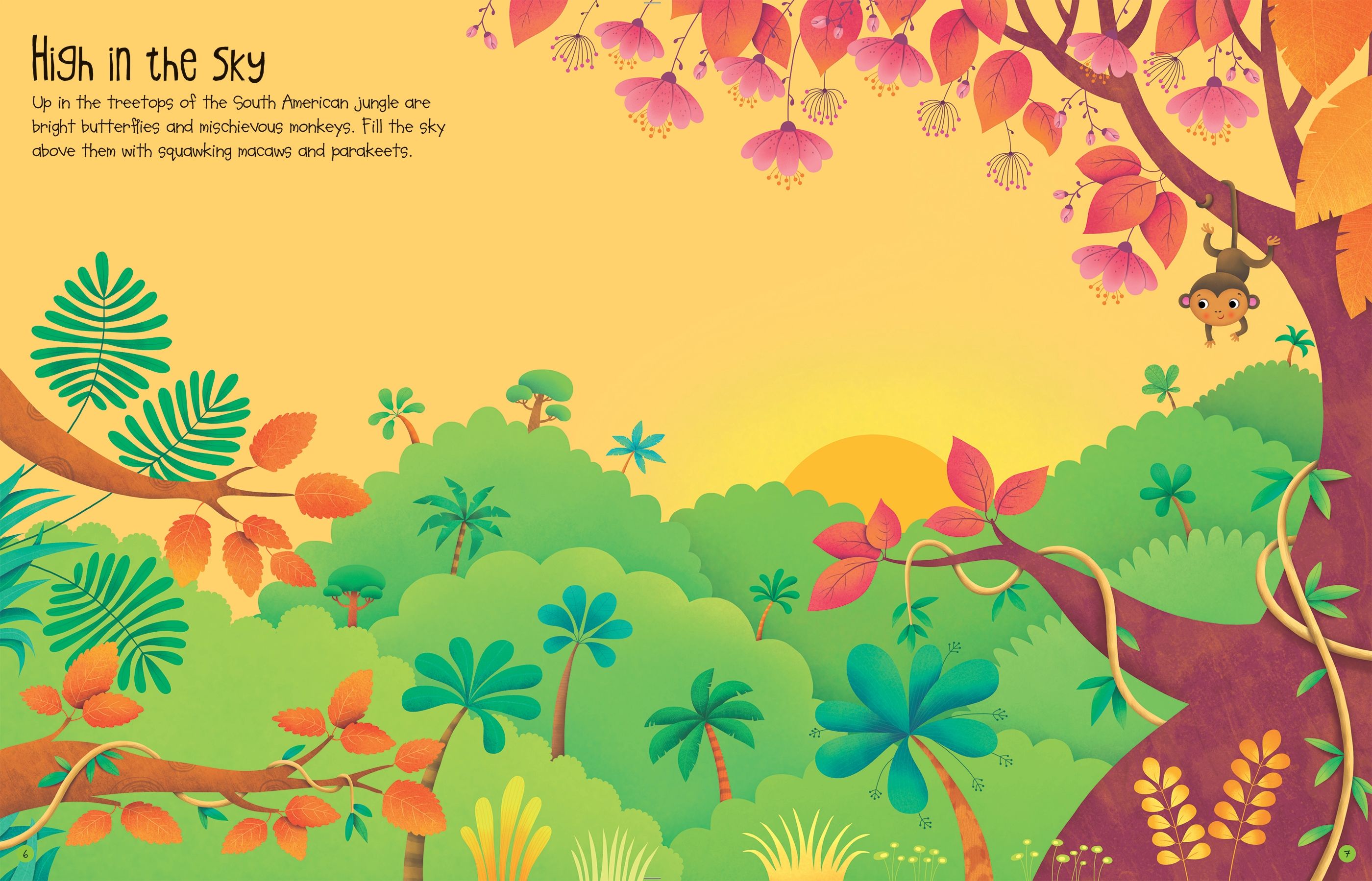 First Sticker Book Jungle