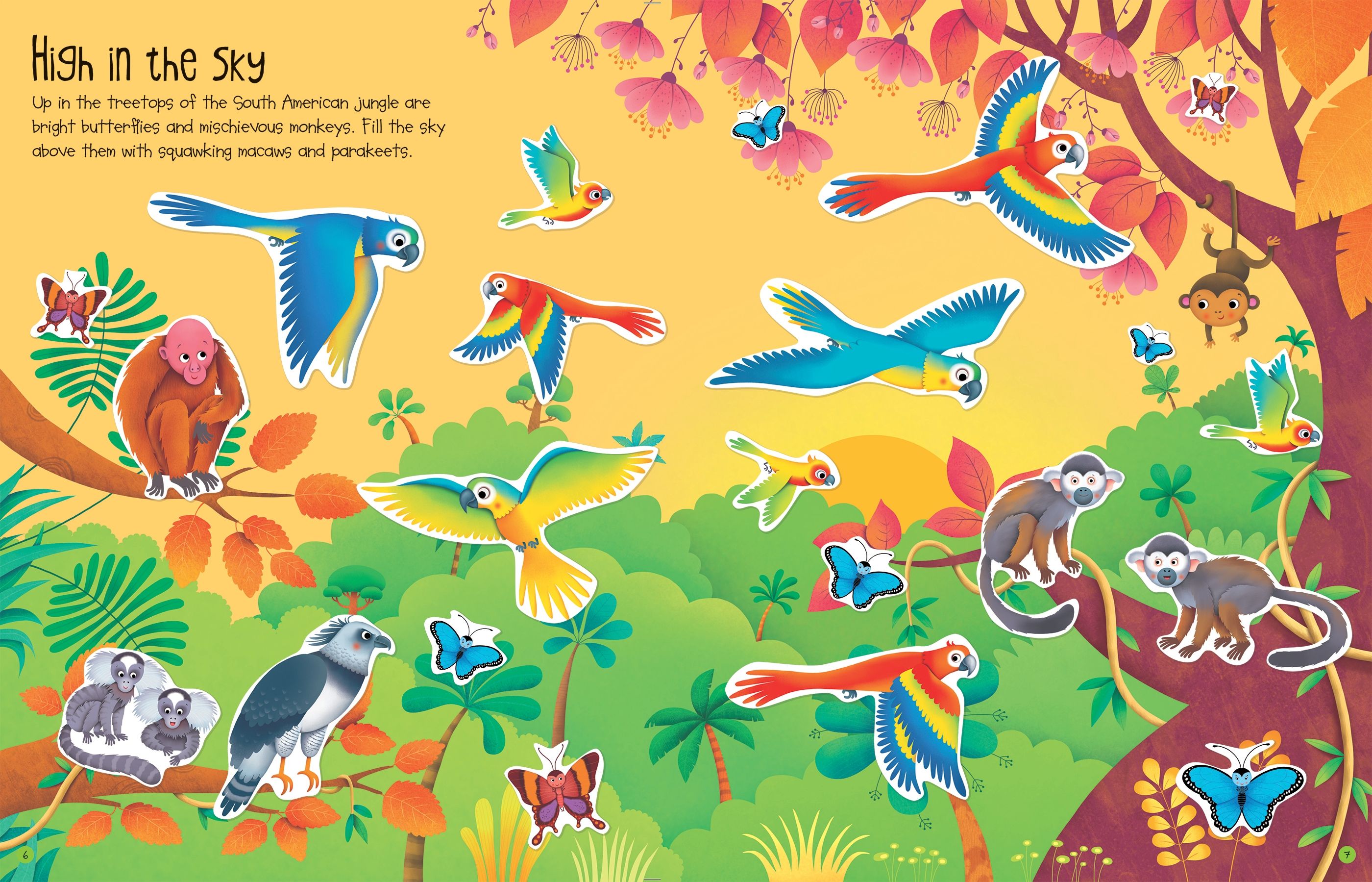 First Sticker Book Jungle