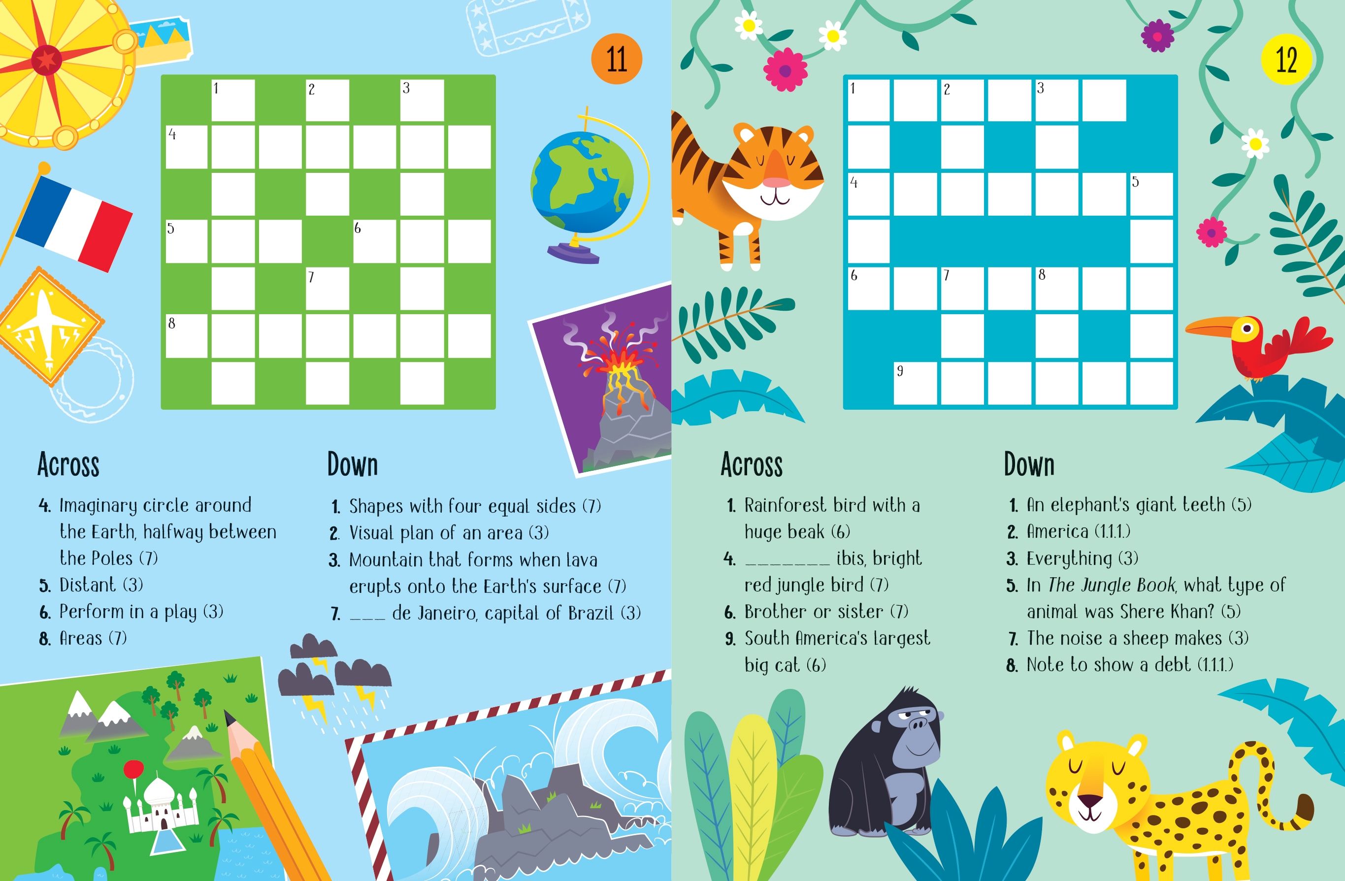 Crosswords Mini Book