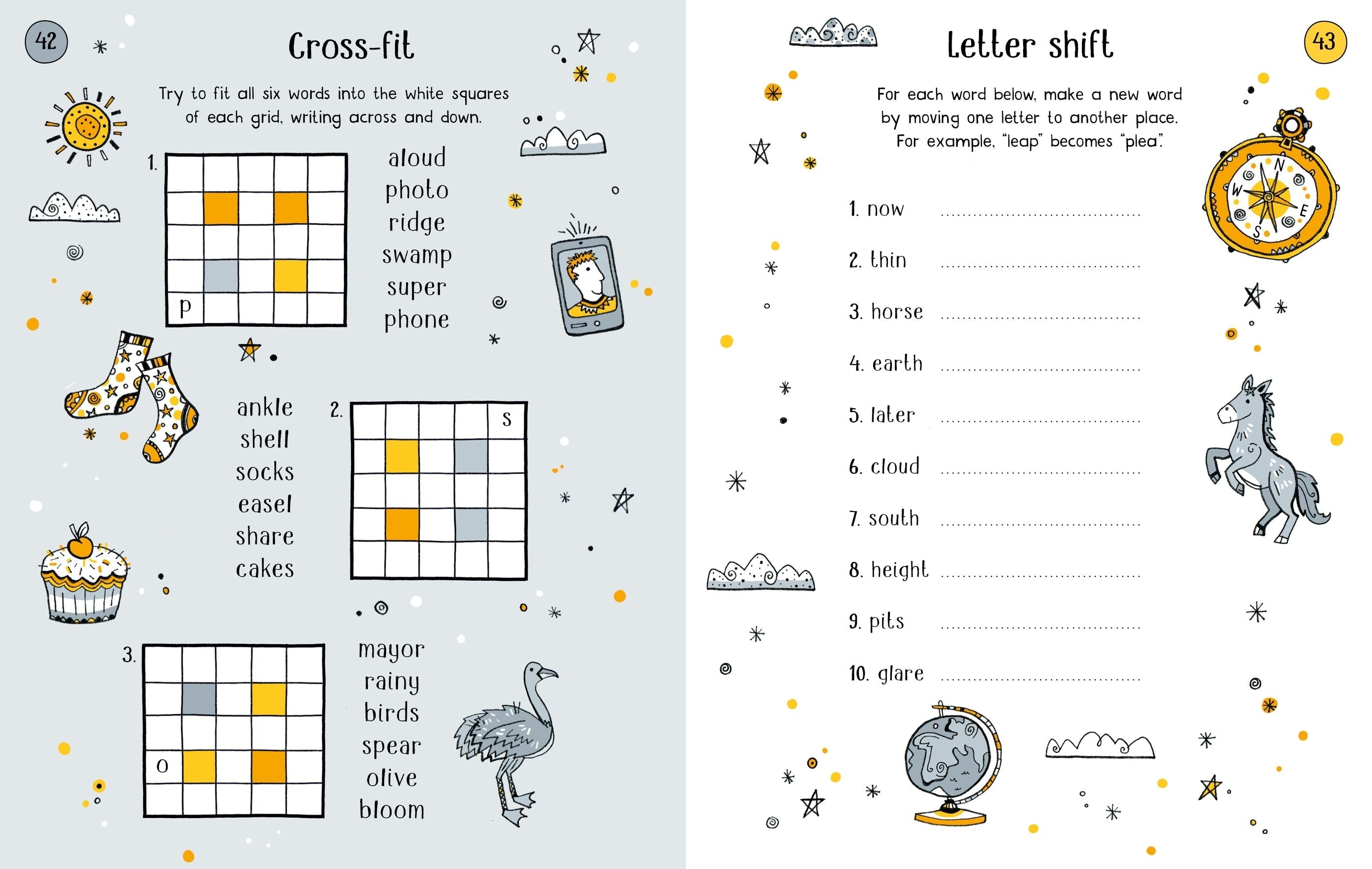 100 Children's Word Puzzles and Games