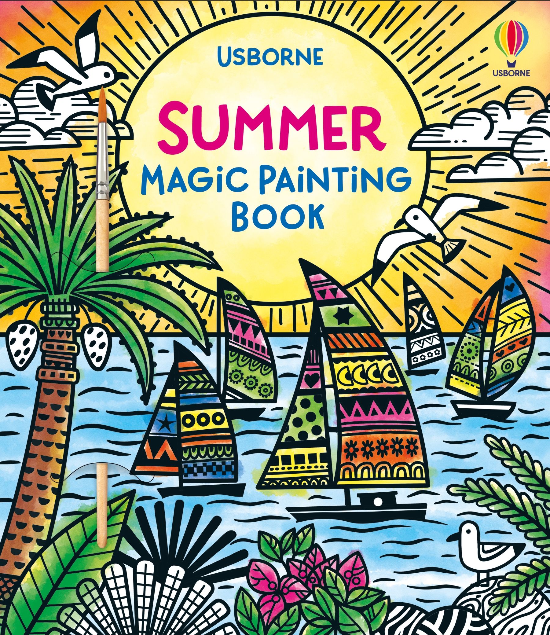 Summer magic painting book