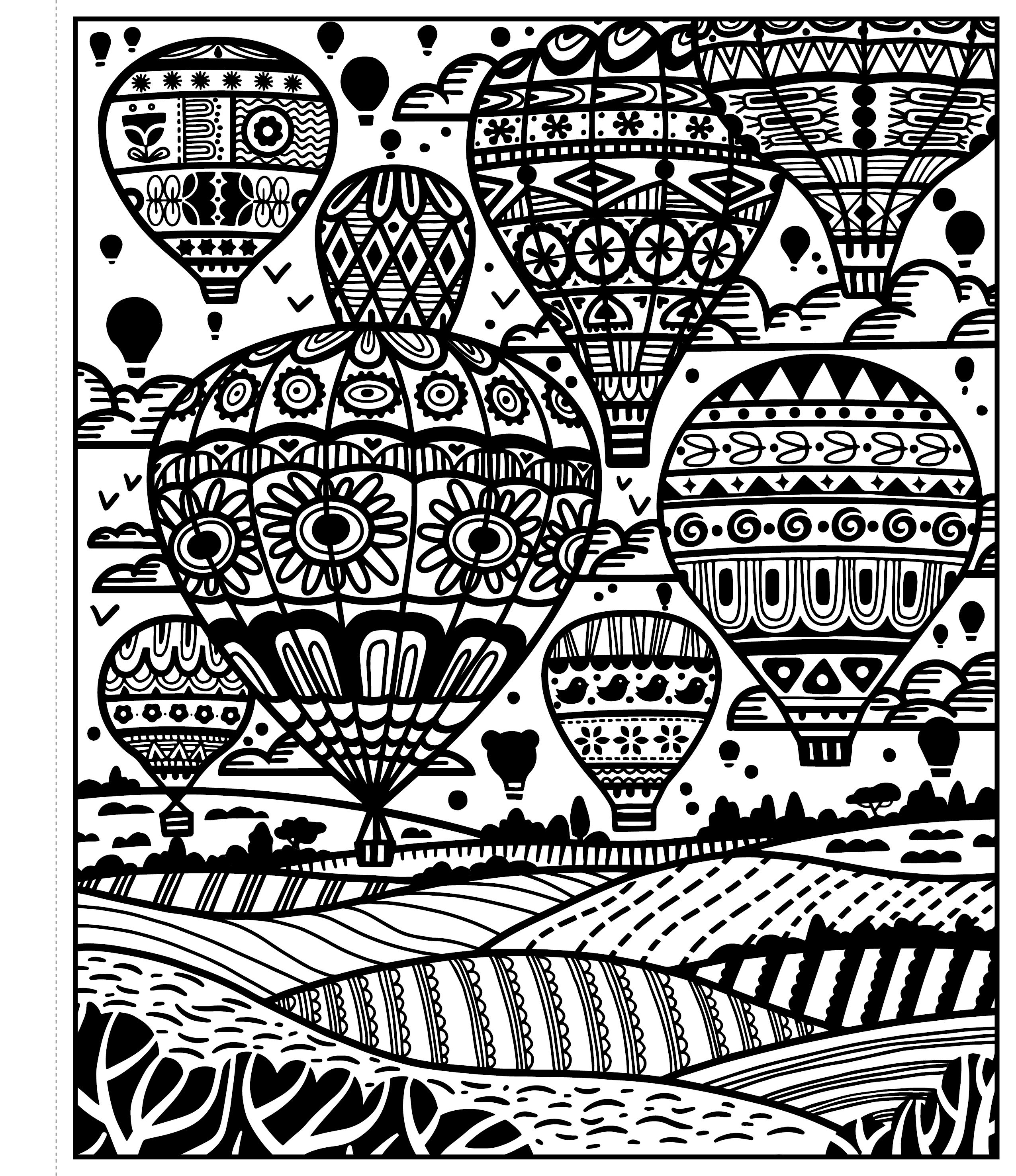 Summer magic painting book