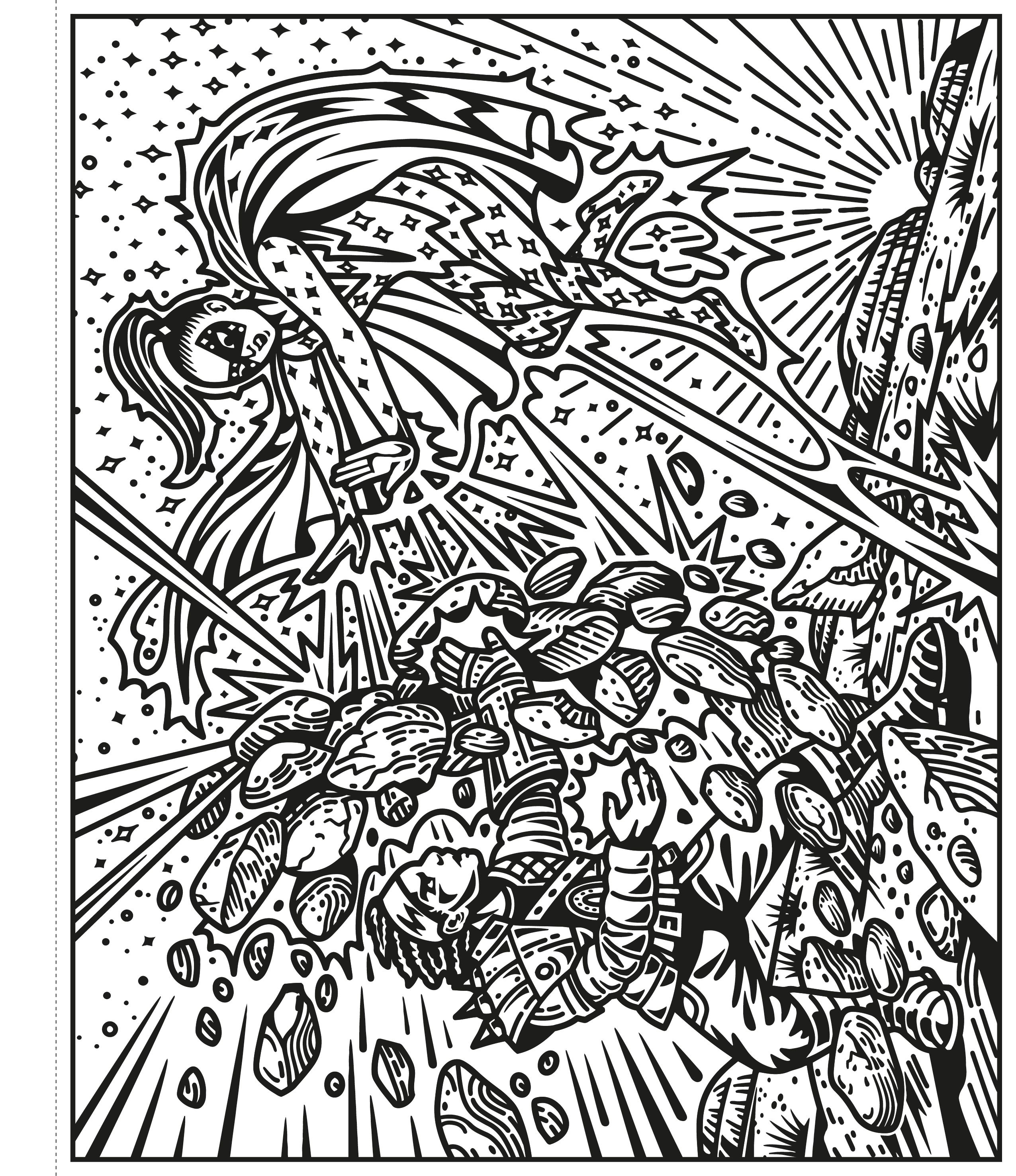 Superheroes Magic Painting Book