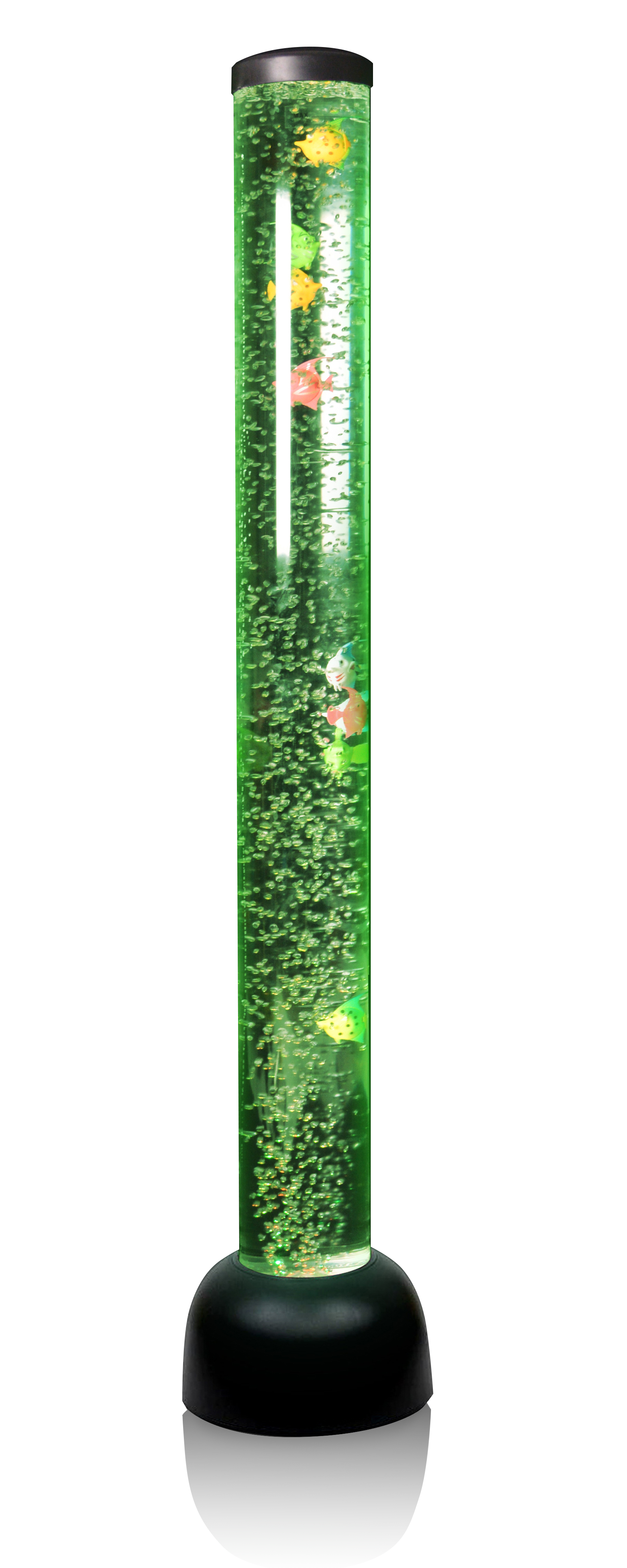 Playlearn Bubble Tube - Black with fish