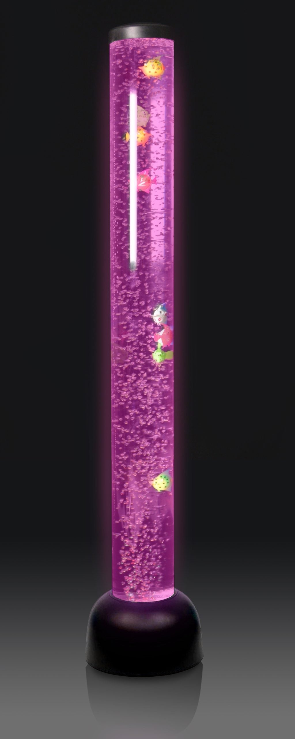 Playlearn Bubble Tube - Black with fish