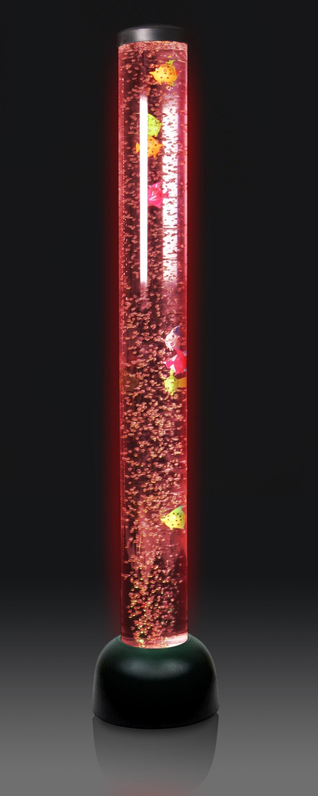 Playlearn Bubble Tube - Black with fish