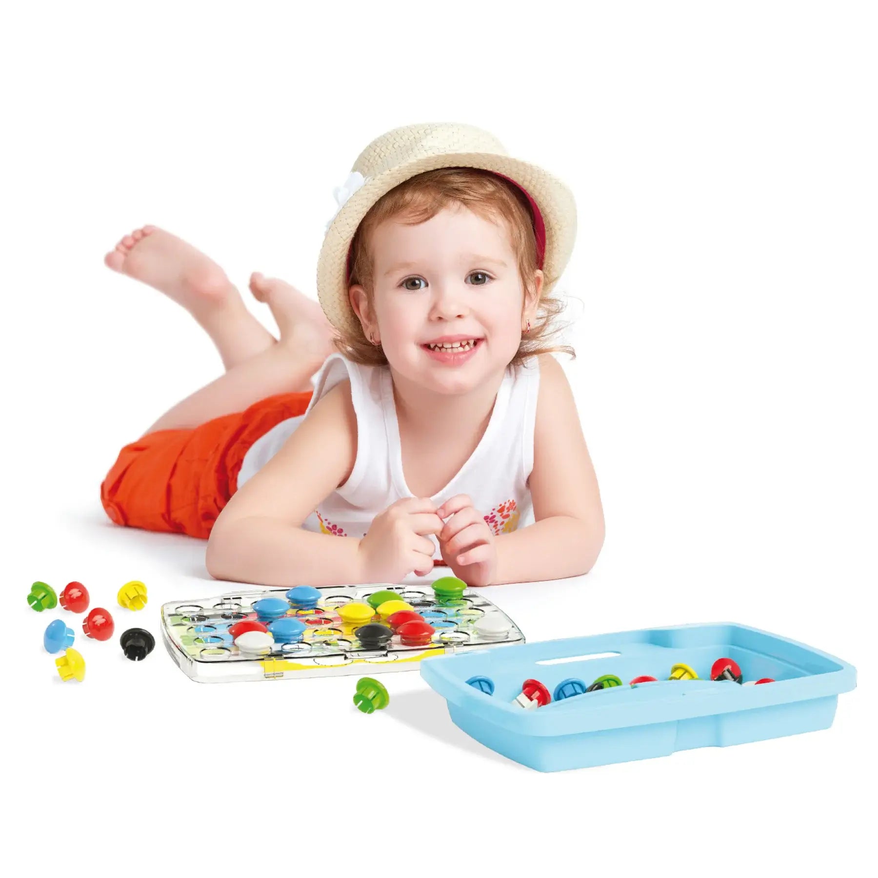 FantaColour Junior 48 Peg Board Perfect for Travel