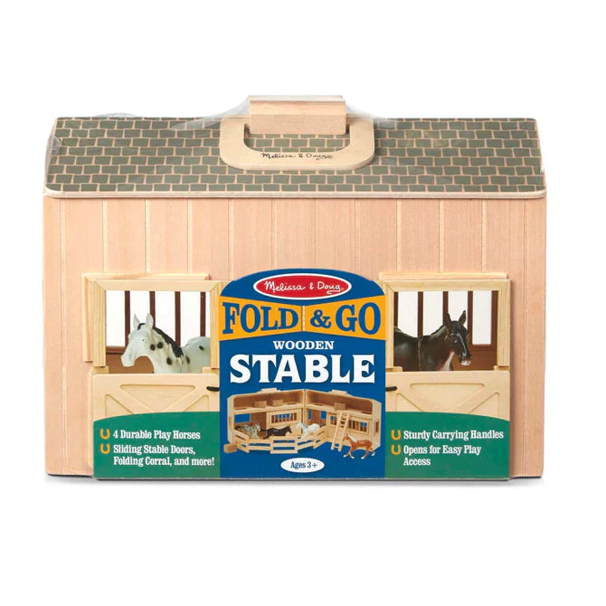 Fold & Go Stable Melissa & Doug