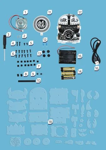 CircuitMess STEM Adventure Harald DIY Bluetooth Speaker