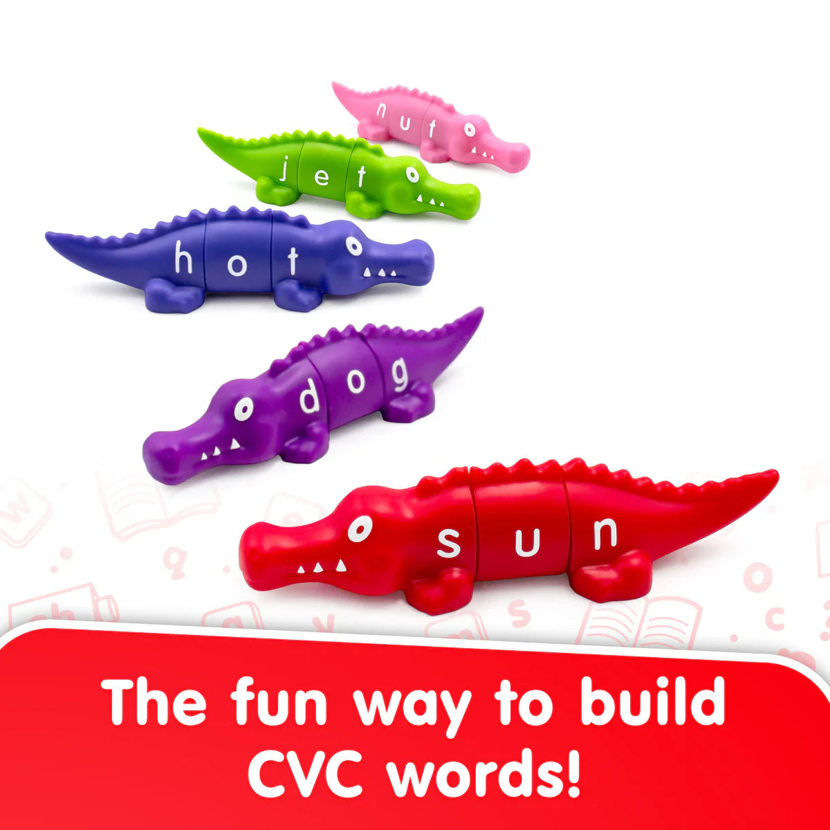 Junior Learning CVC Spelligators