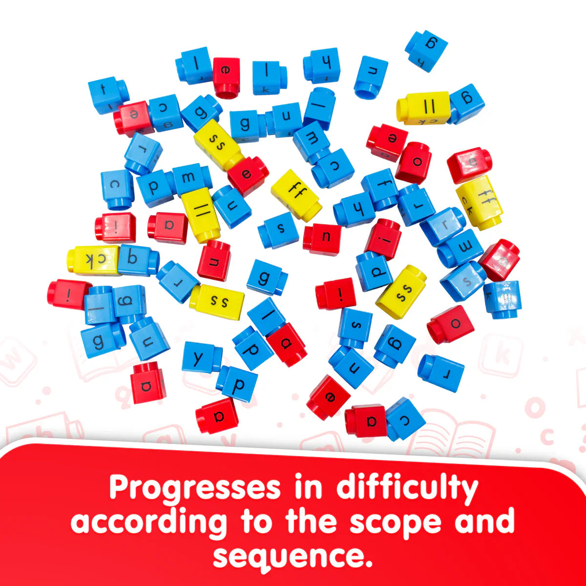 Junior Learning CVC Word Building - Phonics Blox