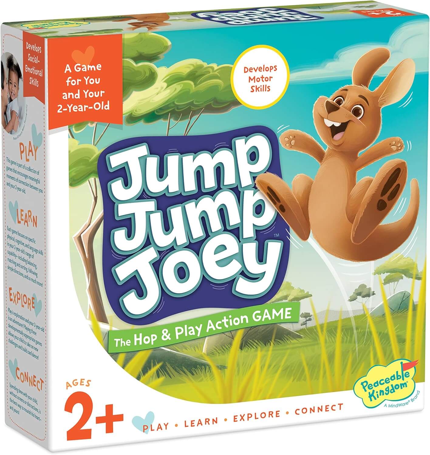 Peaceable Kingdom Jump Jump Joey First Game for Toddlers Interactive P