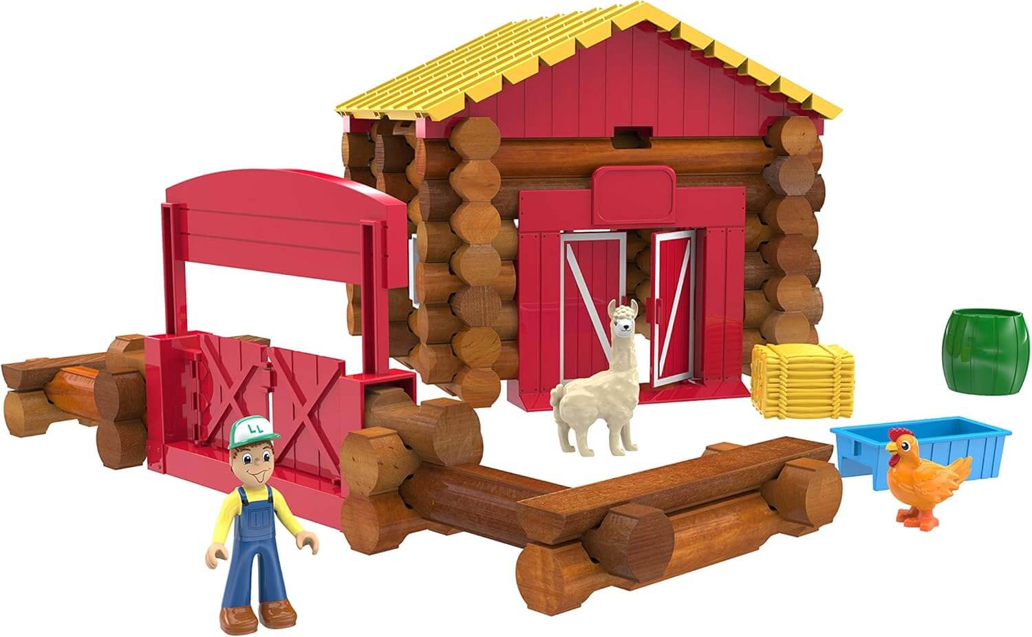 Lincoln Logs Fun on the Farm Building Set