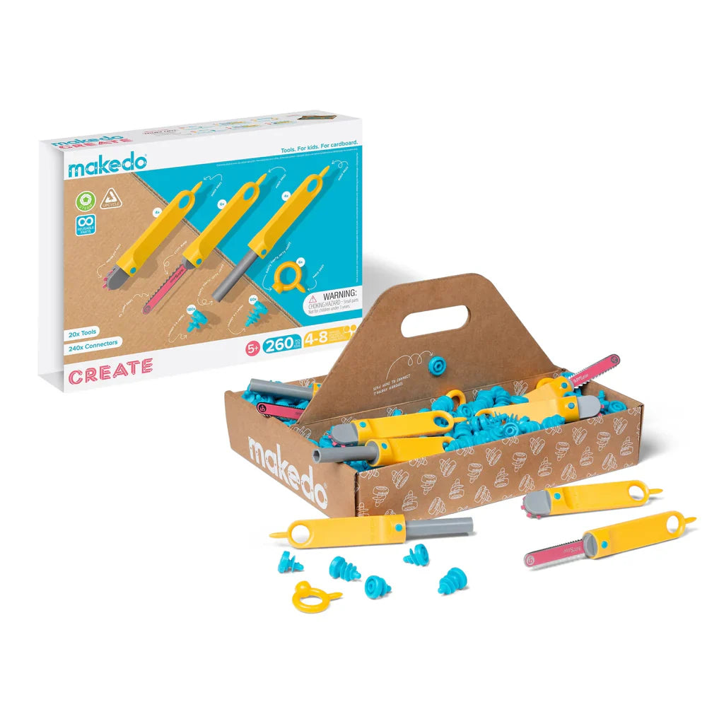 Makedo Create Kit 260 pcs