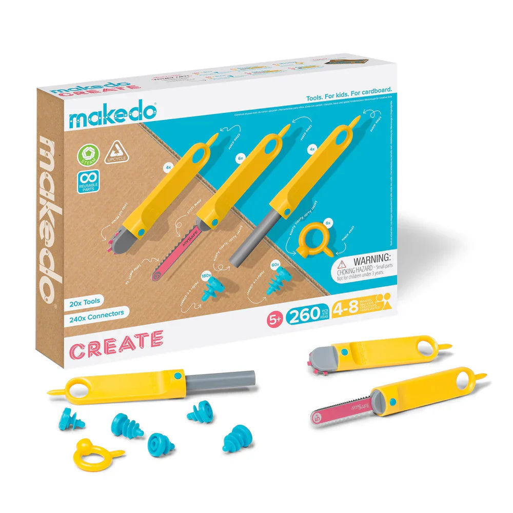 Makedo Create Kit 260 pcs