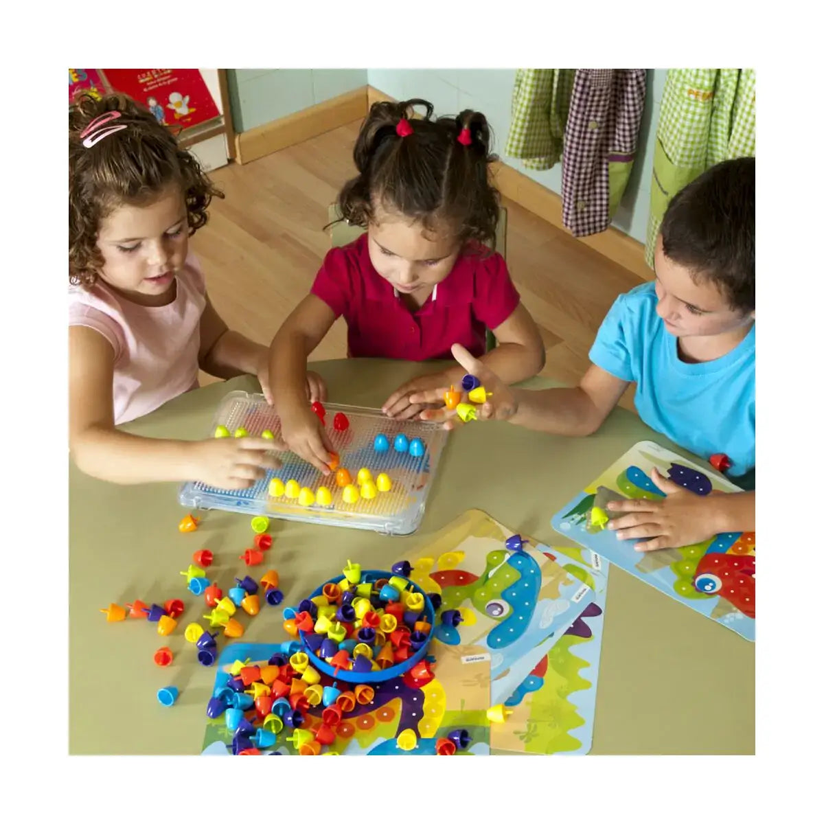 Miniland Pegs 20mm Pack Brightg Colours