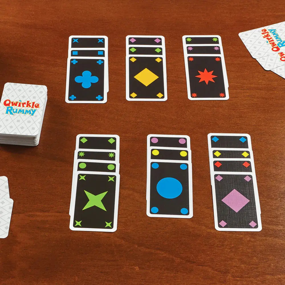Qwirkle Rummy Colour Blind Friendly