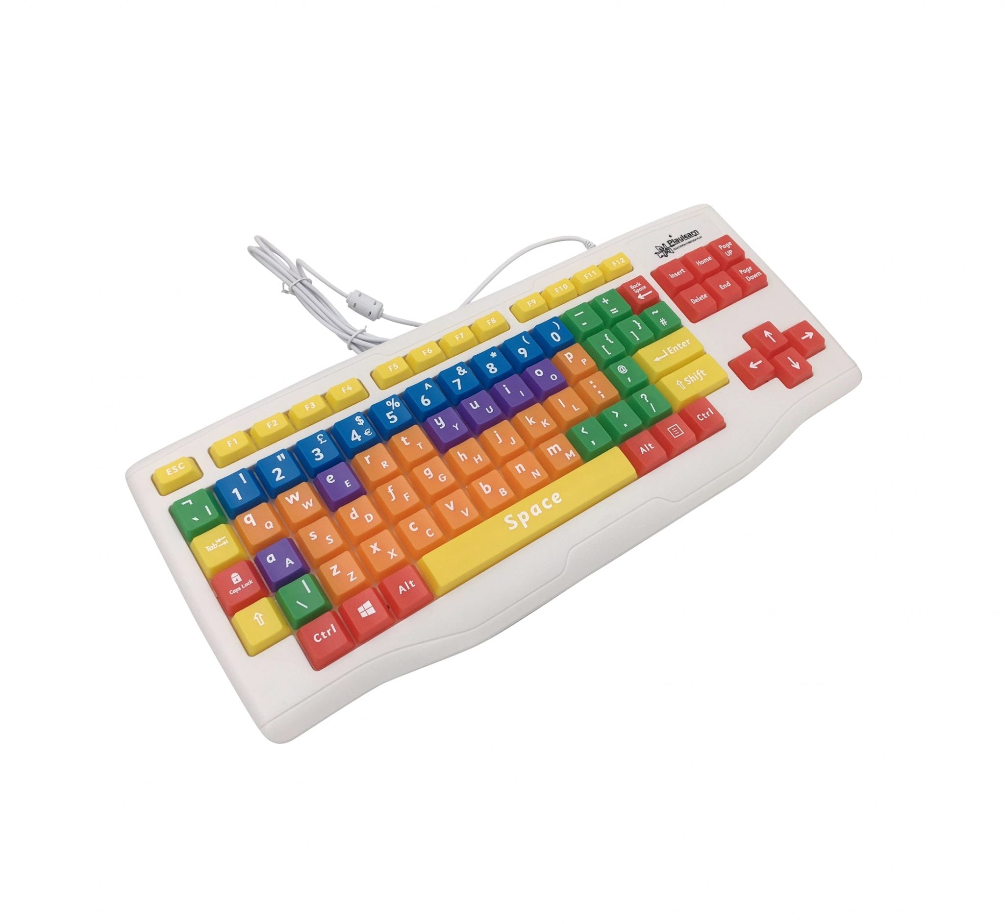USB Children’s Keyboard with Large Colour-Coded Keys