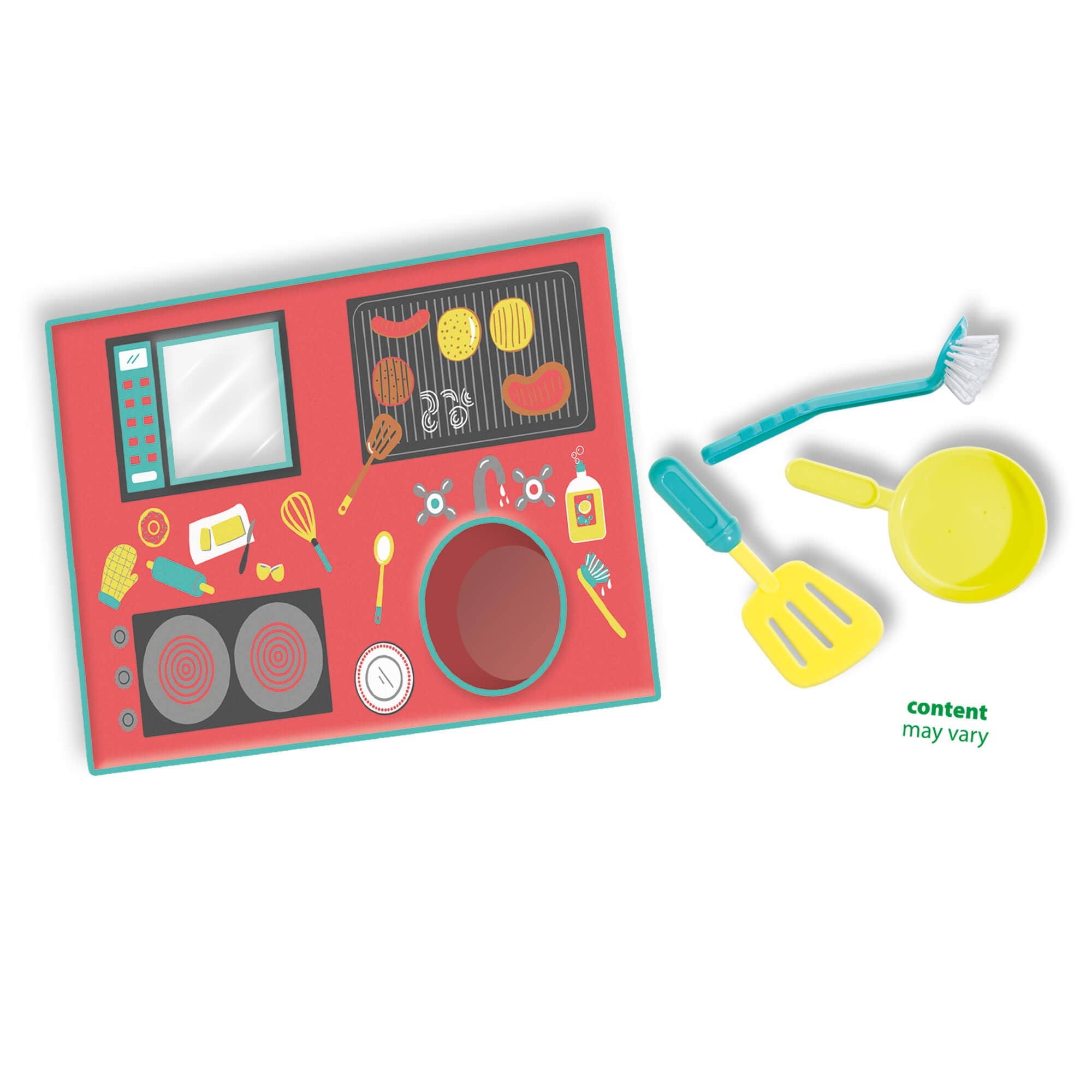 Sand play mat Kitchen