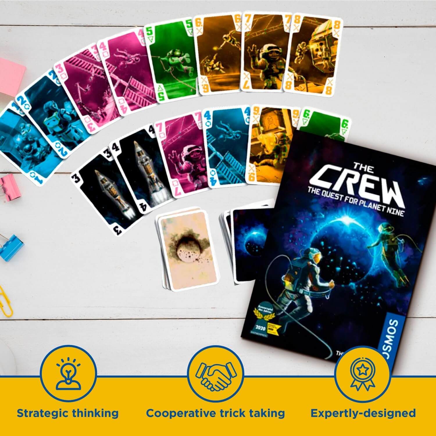 The Crew Quest for Planet Nine