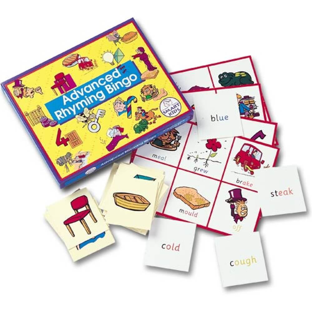 Advanced Rhyming Bingo Smart Kids