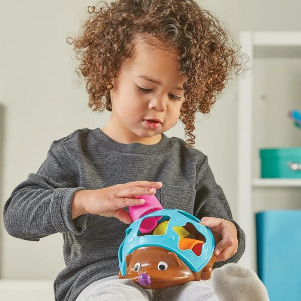 Spike The Fine Motor Hedgehog® Poppin Shapes Sorter