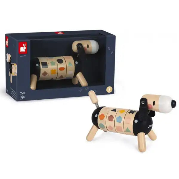 Shapes and Colours Dog Janod