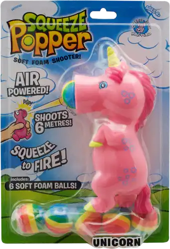 SQUEEZE POPPER: UNICORN PINK