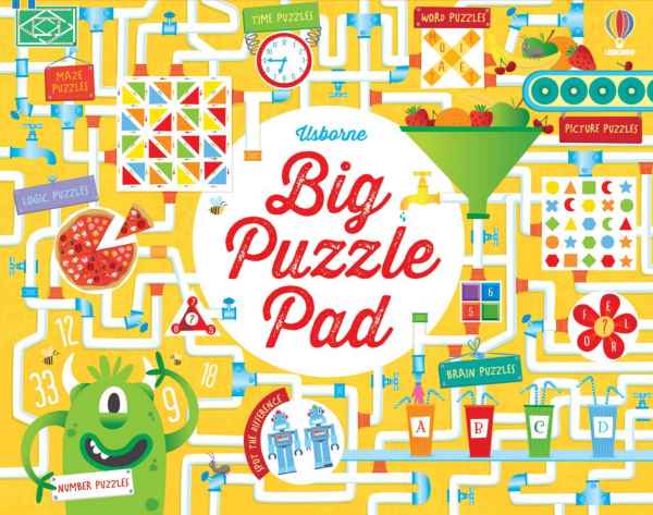 Big Puzzle Pad Usborne