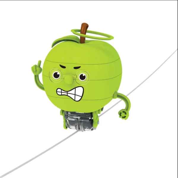 Newtons Apple: Tightrope-Walking Gyrobot