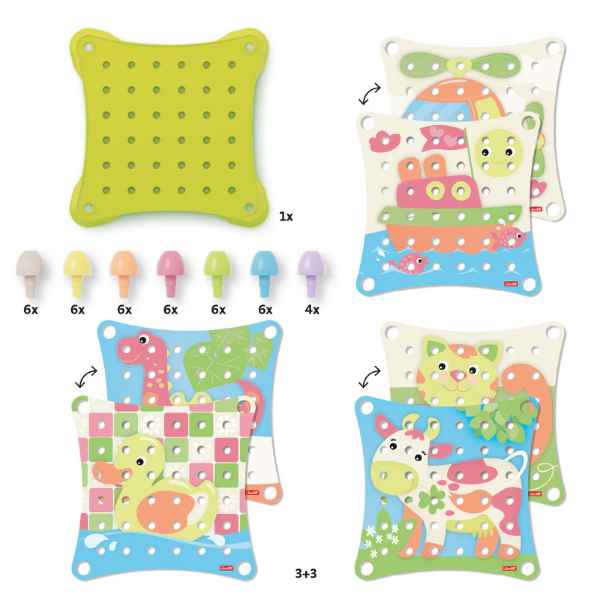 Jumbo Peg Board Eco Range