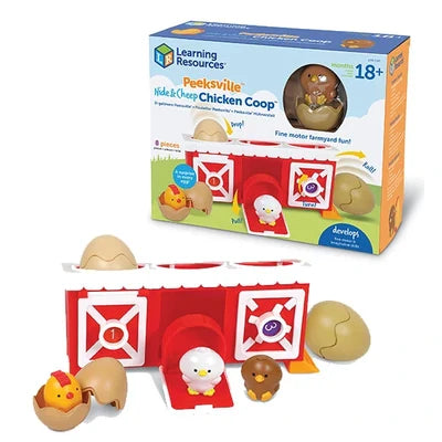 Peeksville Hide & Cheep Chicken Coop Learning Resources