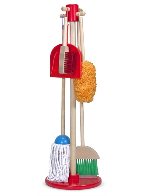 Lets Play House! Dust! Sweep! Mop!