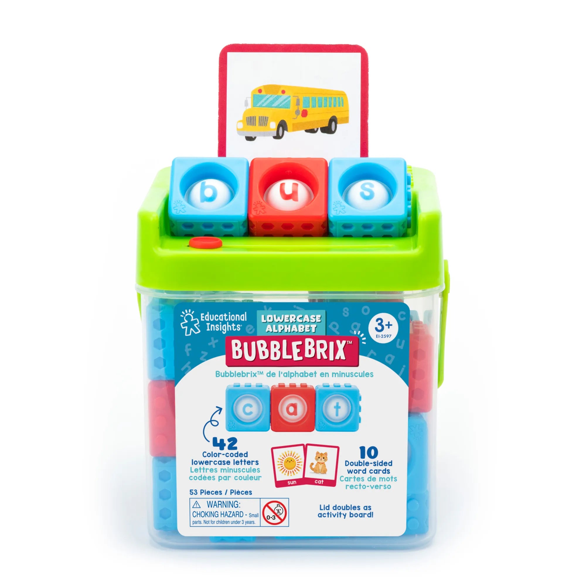 Lowercase Alphabet BubbleBrix