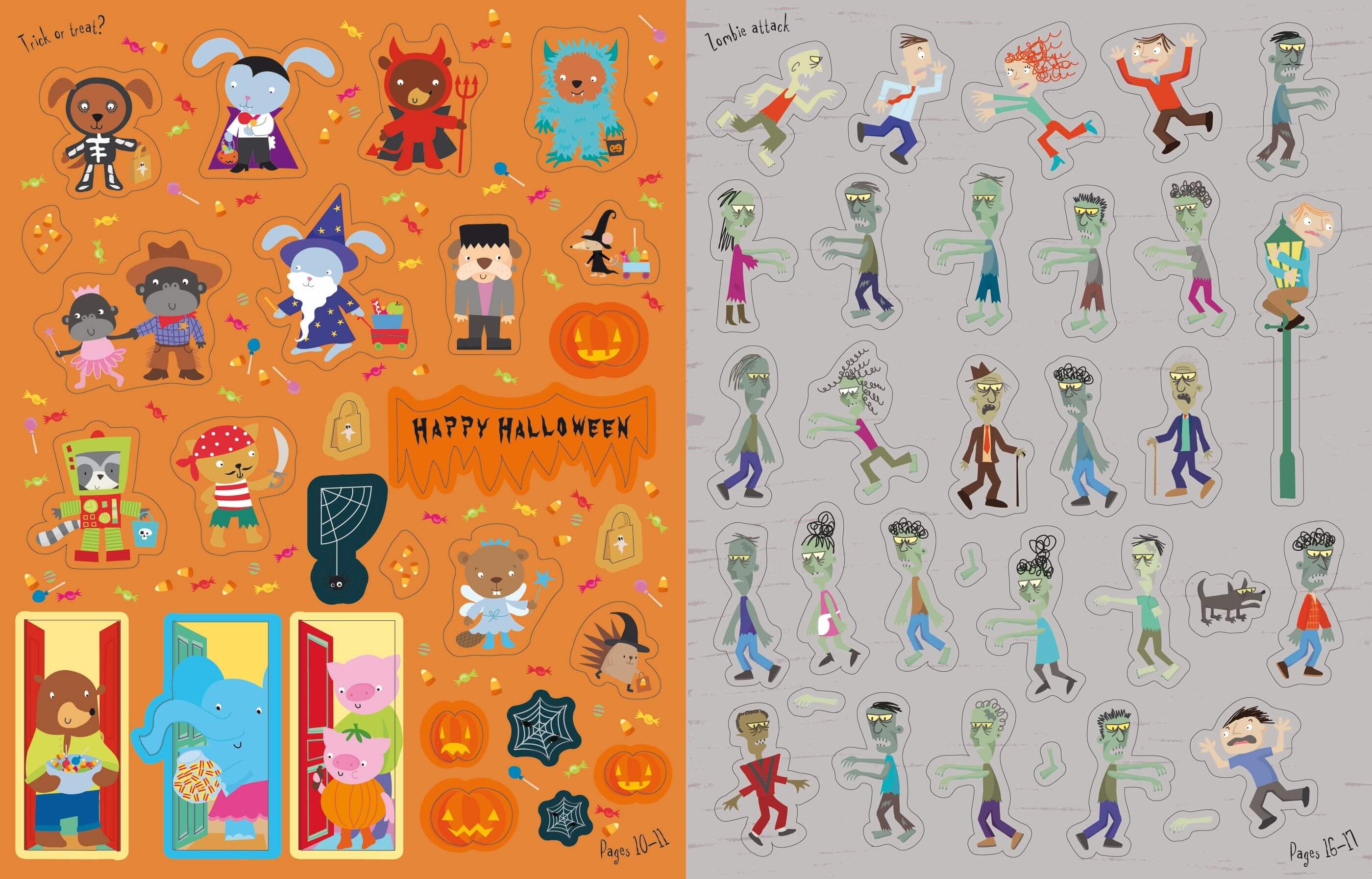 Halloween Sticker Book