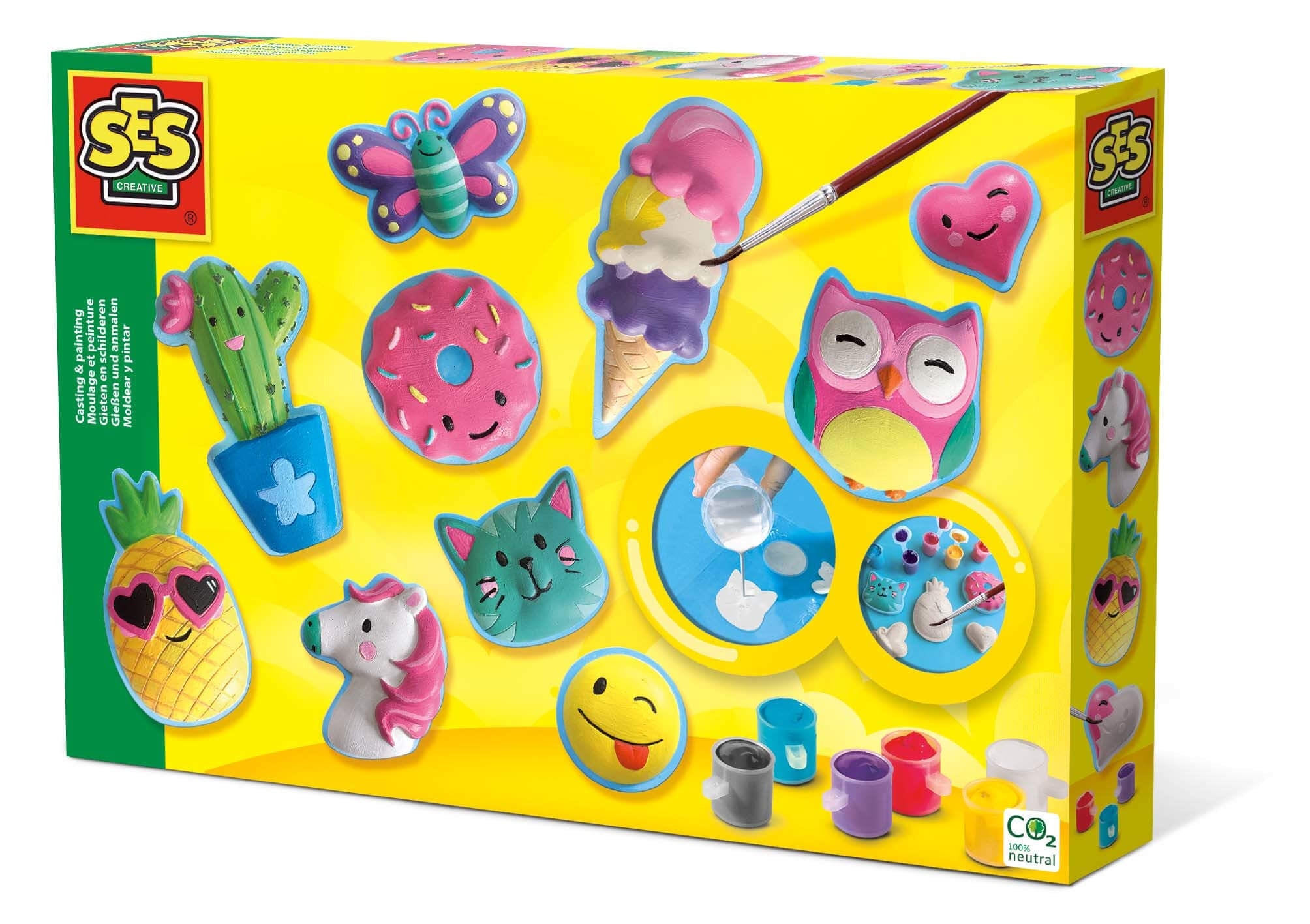 Casting and painting Happy figures