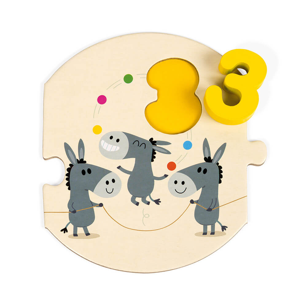 I learn To Count Wooden Puzzle